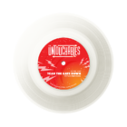 White 7-inch vinyl record with The Untouchables’ red-orange side-one label for “Tear the Gate Down.”